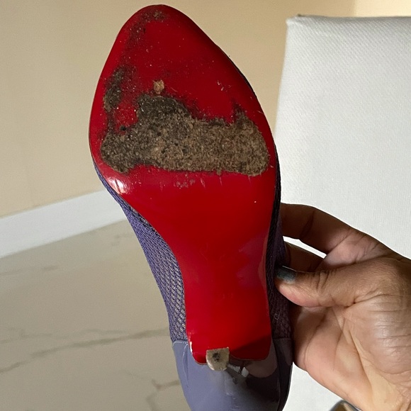 Christian Louboutin Purple Very Prive - Picture 4 of 6